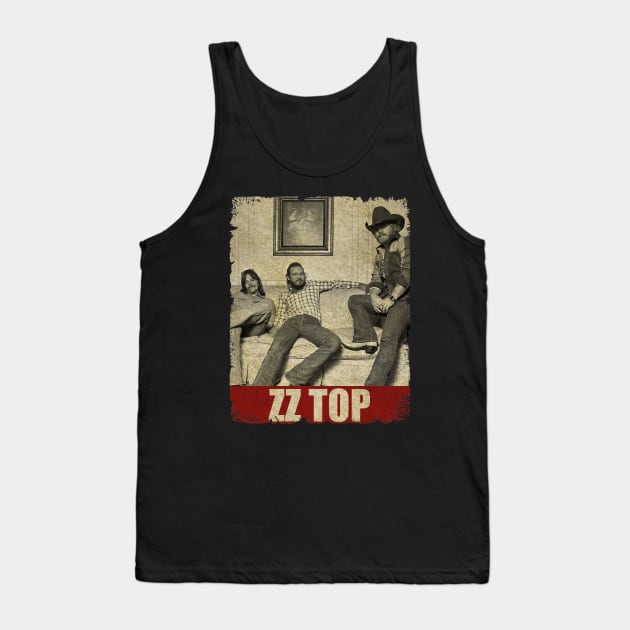 ZZ Top - New RETRO STYLE Tank Top by FREEDOM FIGHTER PROD